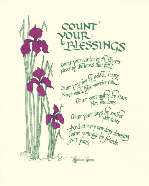 Count Your Blessings