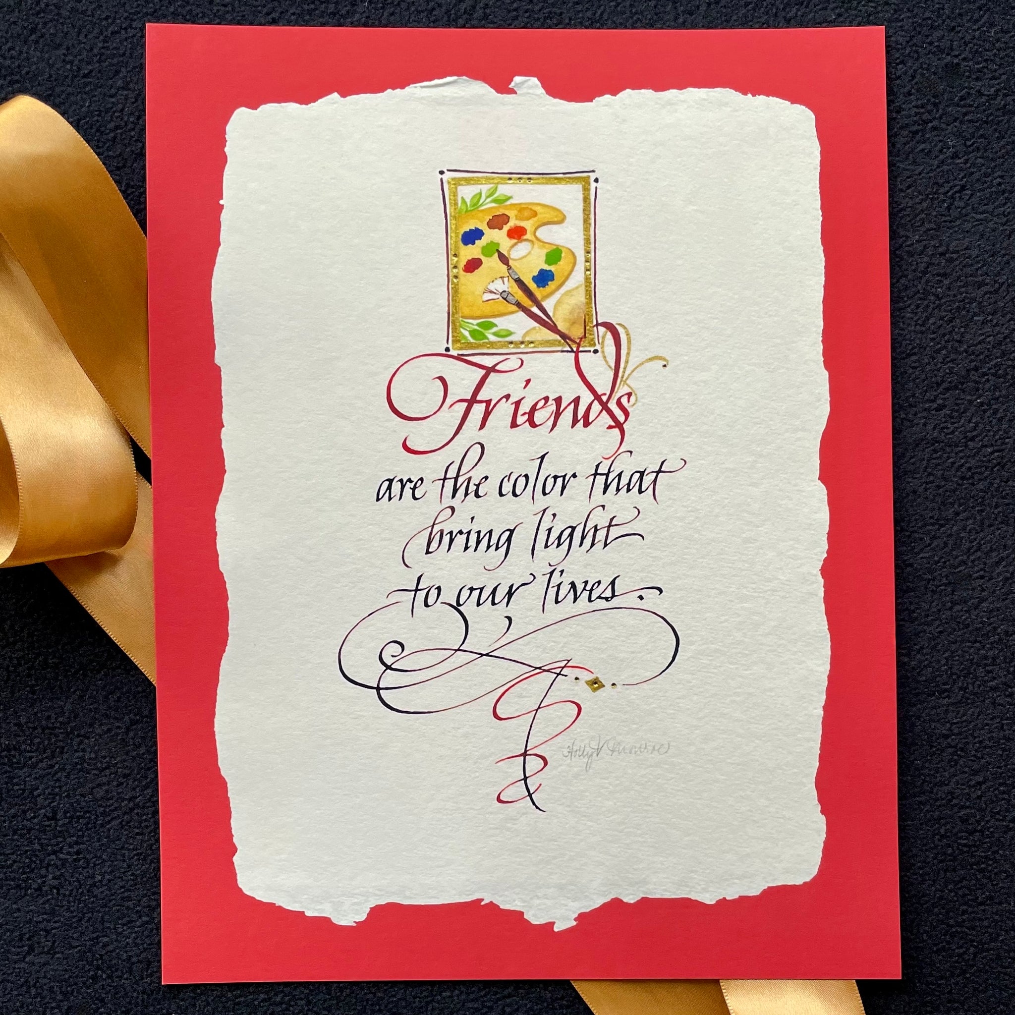 Friends Are The Color