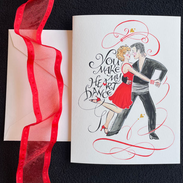 You Make My Heart Dance - Card