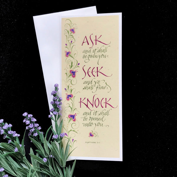 Ask Seek Knock