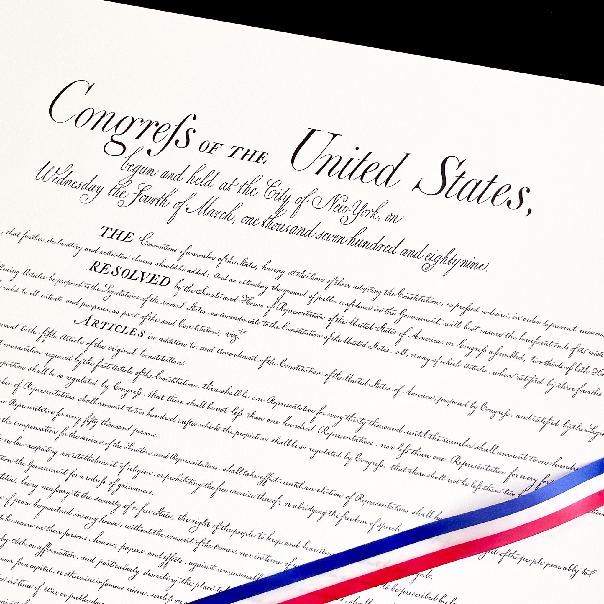 The Bill Of Rights Holly V Monroe Calligraphy Heirloom Artists The bill of rights holly v monroe calligraphy heirloom artists
