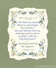 Prayer Of Jabez Holly Monroe Calligraphy Print