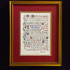 A Sacristy Prayer - Gold added