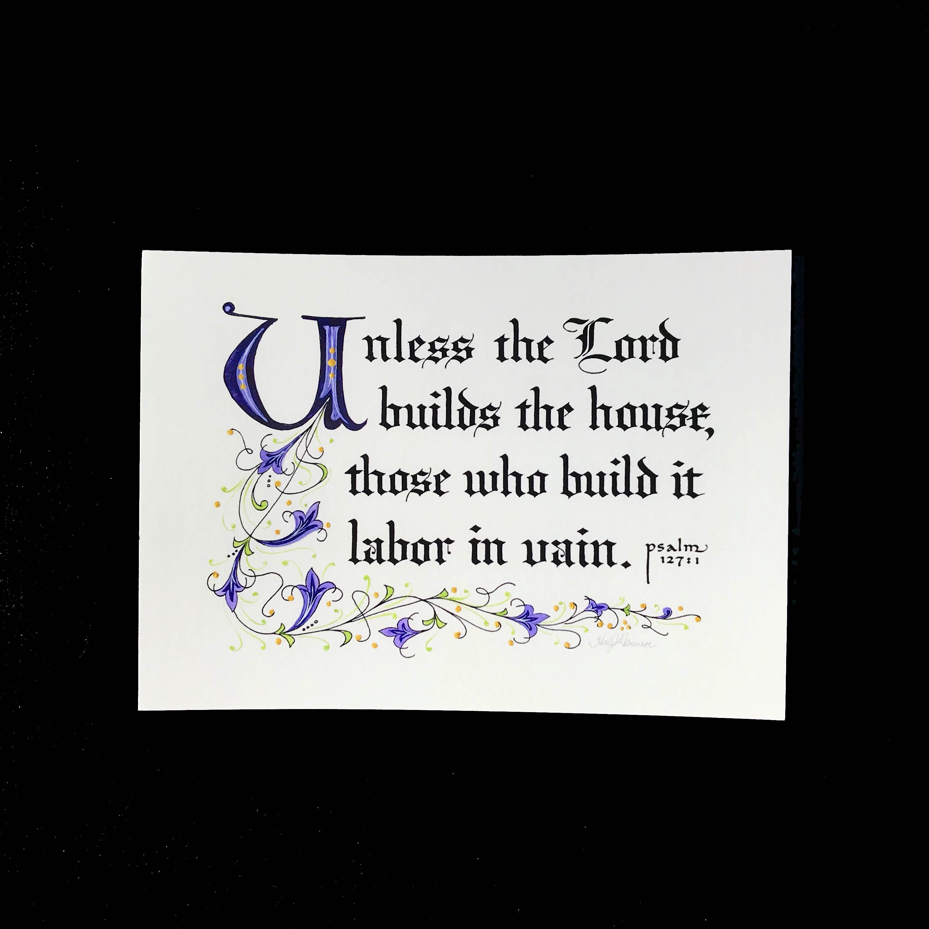 Unless Baba Unless The Lord Builds The House