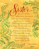 Sister Sweet Sister Holly Monroe Calligraphy Print 